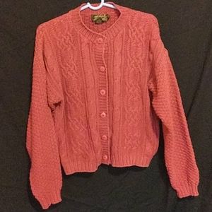 ❤Deep Red Knit Cover Up❤